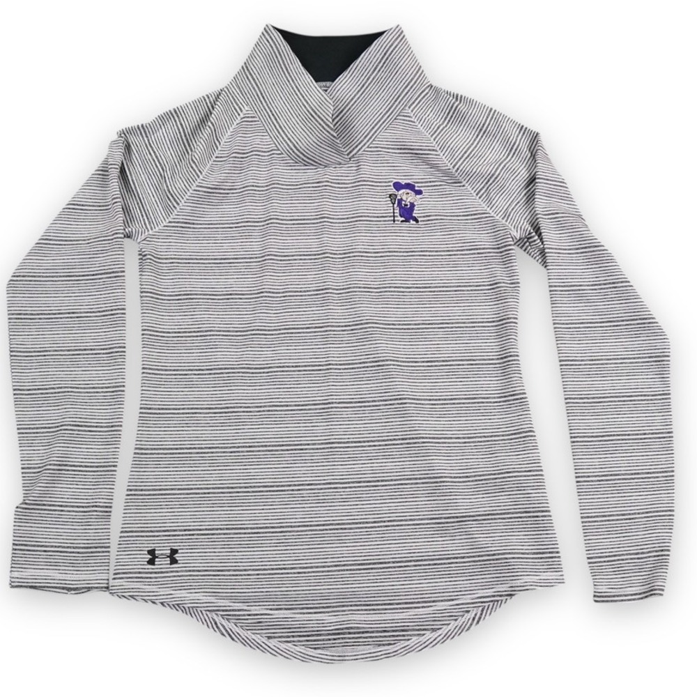 Ole Miss Rebels UA Under Armour Top Women M Zinger Pullover Lacrosse Colonel Reb
